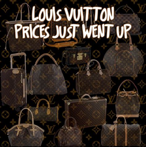 louis vuitton price increase 2020